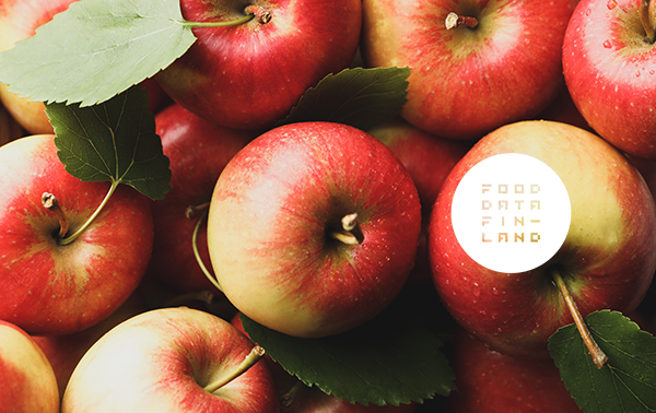 Food Data Finland ja omenat
