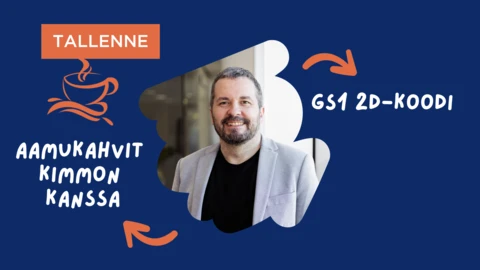 GS1 aamukahvit webinaaritallenne