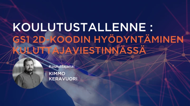 Koulutustallenne, GS1 2D-koodin hyödyntäminen kuluttajaviestinnässä