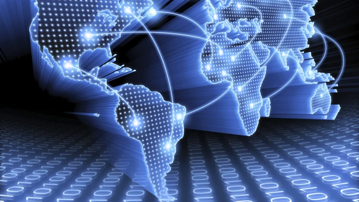 Maailman kartta ja dataa