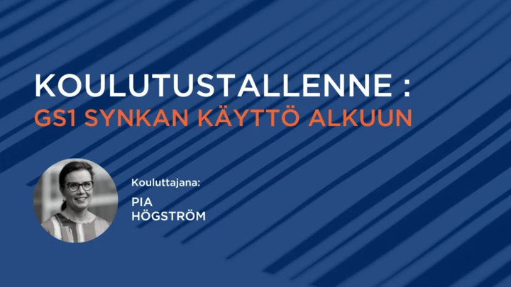 koulutustallenne GS1 Synkan käyttö alkuun
