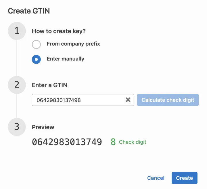 Check Digit Calculator For Gs1 Identifiers – SLBGR