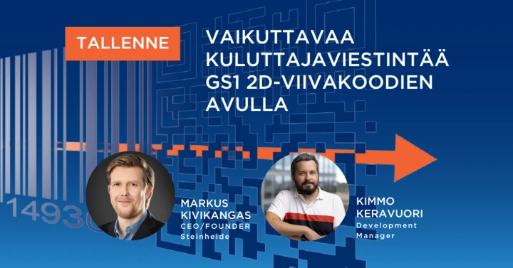 vaikuttavaa kuluttajaviesttintää 2D-viivakloodien avulla webinaari