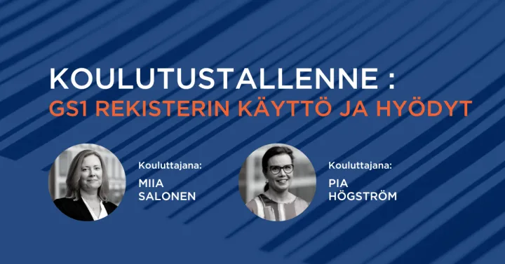 GS1 Rekisterin käyttö ja hyödyt