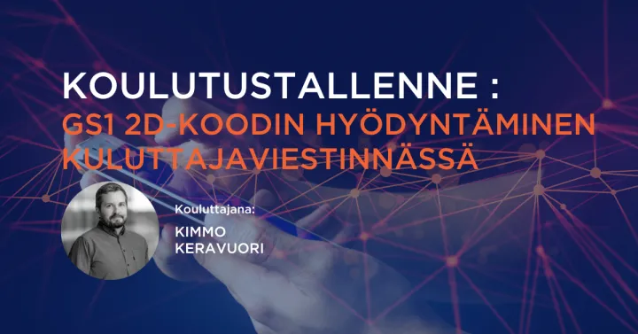 Koulutustallenne, GS1 2D-koodin hyödyntäminen kuluttajaviestinnässä