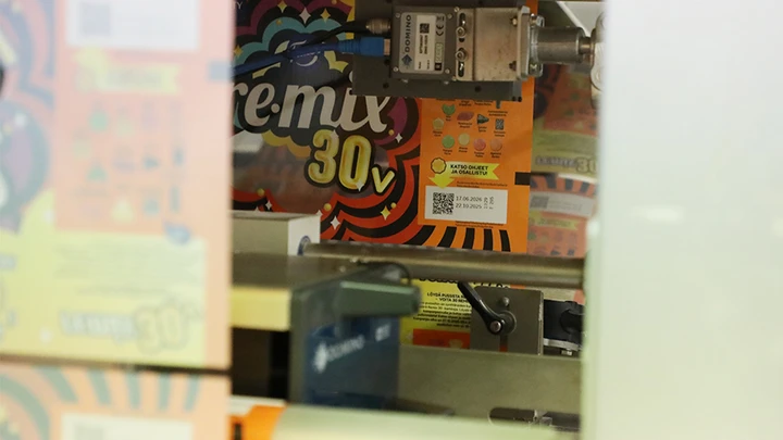 2D-koodin painaminen