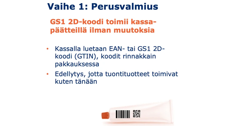 Vaihe 1