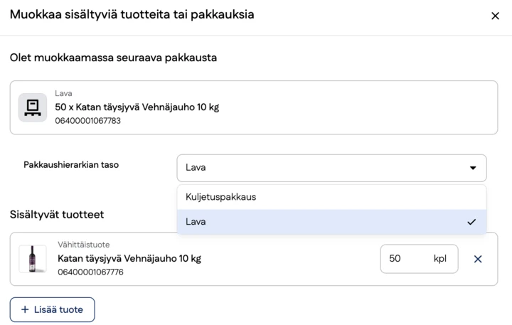 Kuvakaappaus käyttöliittymä