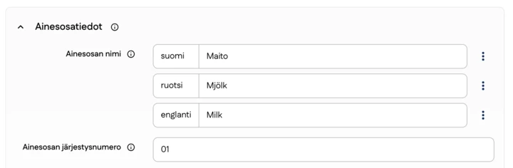 Kuvakaappus käyttöliittymästä