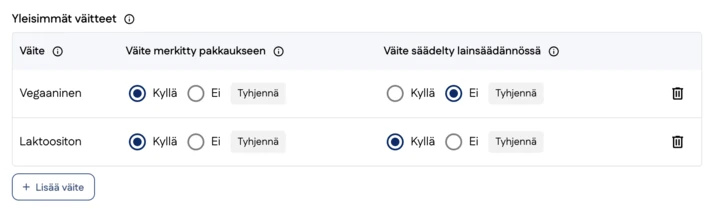 Kuvakappaus käyttöliittymästä